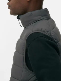 Steppweste Mit Reißverschluss