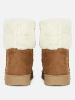 Stiefel Mit Kunstpelzfutter