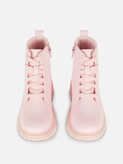 Stiefel Mit Reißverschluss Und Dicker Sohle