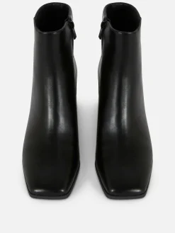 Stiefeletten Mit Blockabsatz