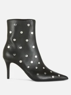 Stiletto-Stiefel Mit Spitzer Zehenpartie