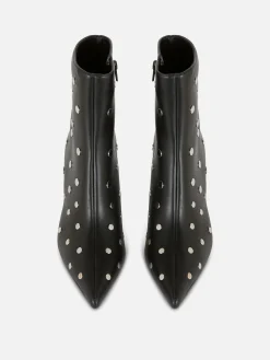 Stiletto-Stiefel Mit Spitzer Zehenpartie