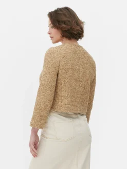 „Stitch“ Bouclé-Jacke