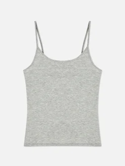 Stretch-Camisole Mit U-Ausschnitt