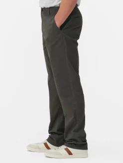 Stretch-Chinohose Mit Geradem Bein