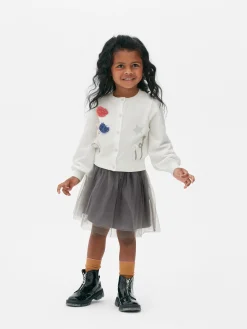 Strickcardigan Und Tutu Im Set