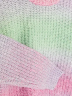 Strickpullover Mit Farbverlauf