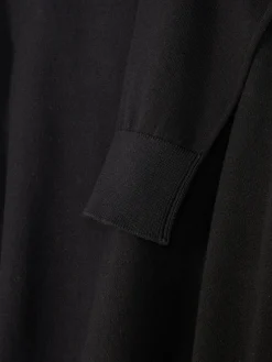 Strickpullover Mit Kurzem Reißverschluss