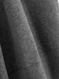 Strickpullover Mit Kurzem Reißverschluss