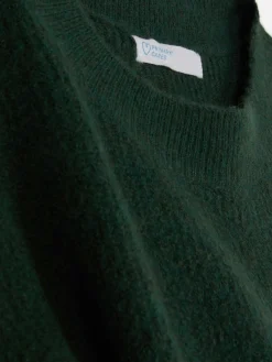 Strickpullover Mit Ärmelbündchen