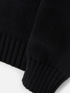 Strickpullover Mit Rundhalsausschnitt