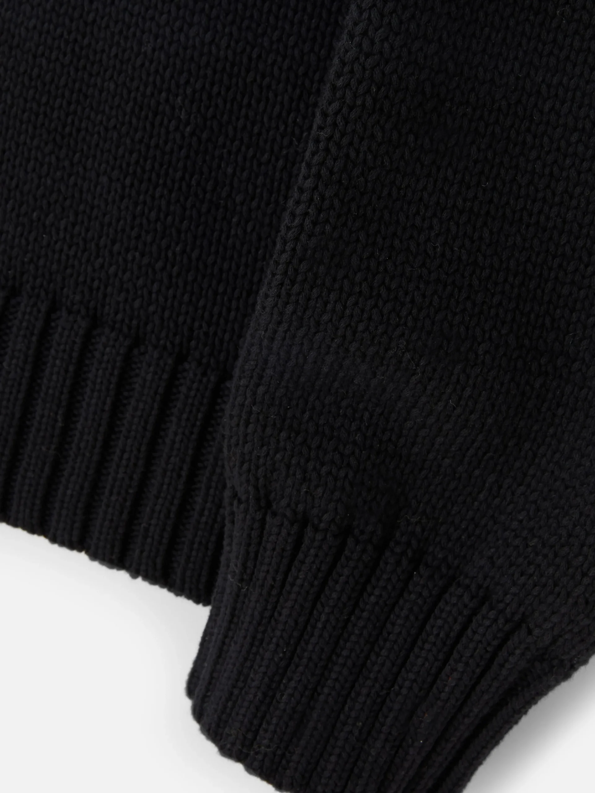 Strickpullover Mit Rundhalsausschnitt