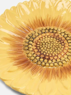 Strukturierter Beilagenteller In Blumenoptik