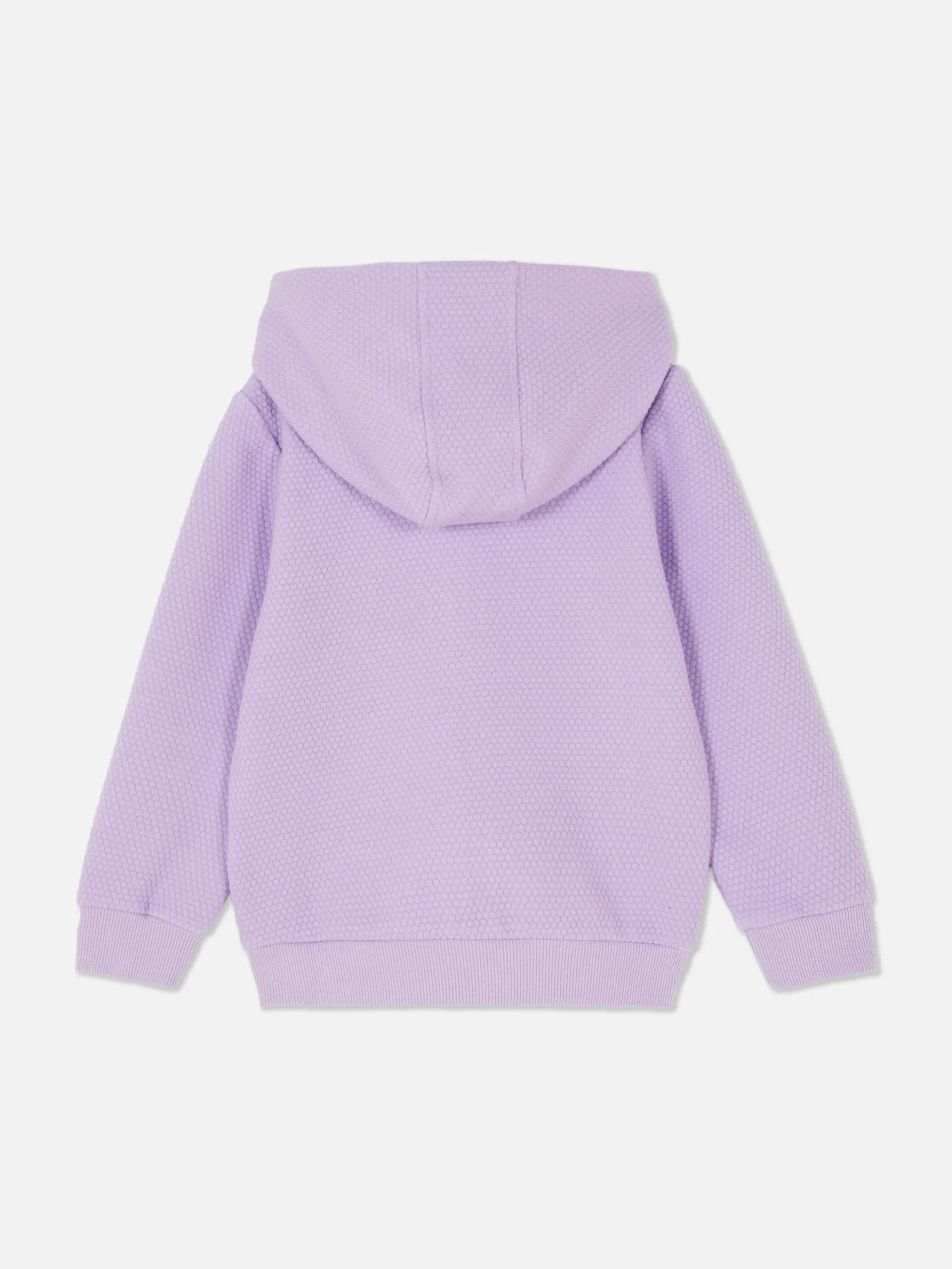 Strukturierter Hoodie Mit Reißverschluss