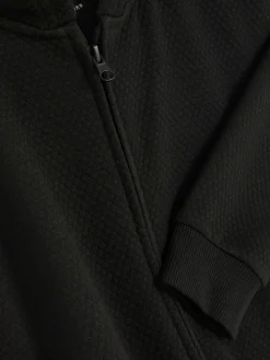 Strukturierter Hoodie Mit Reißverschluss Für Jungen
