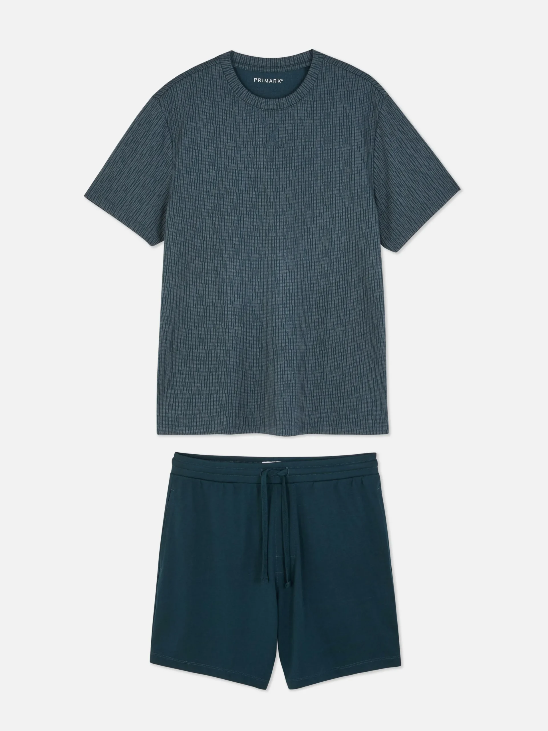 Strukturierter, Kurzer Schlafanzug