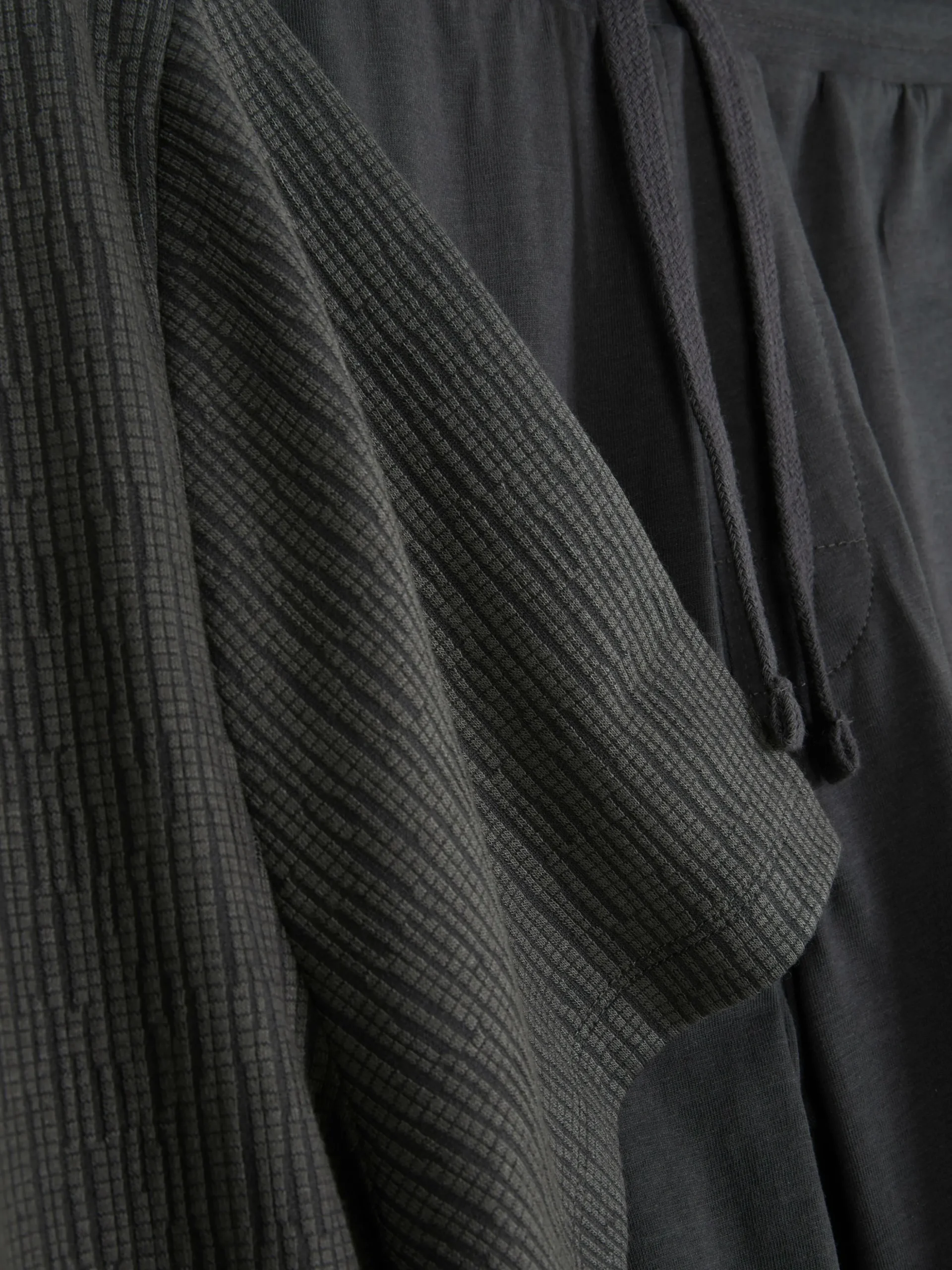 Strukturierter, Kurzer Schlafanzug