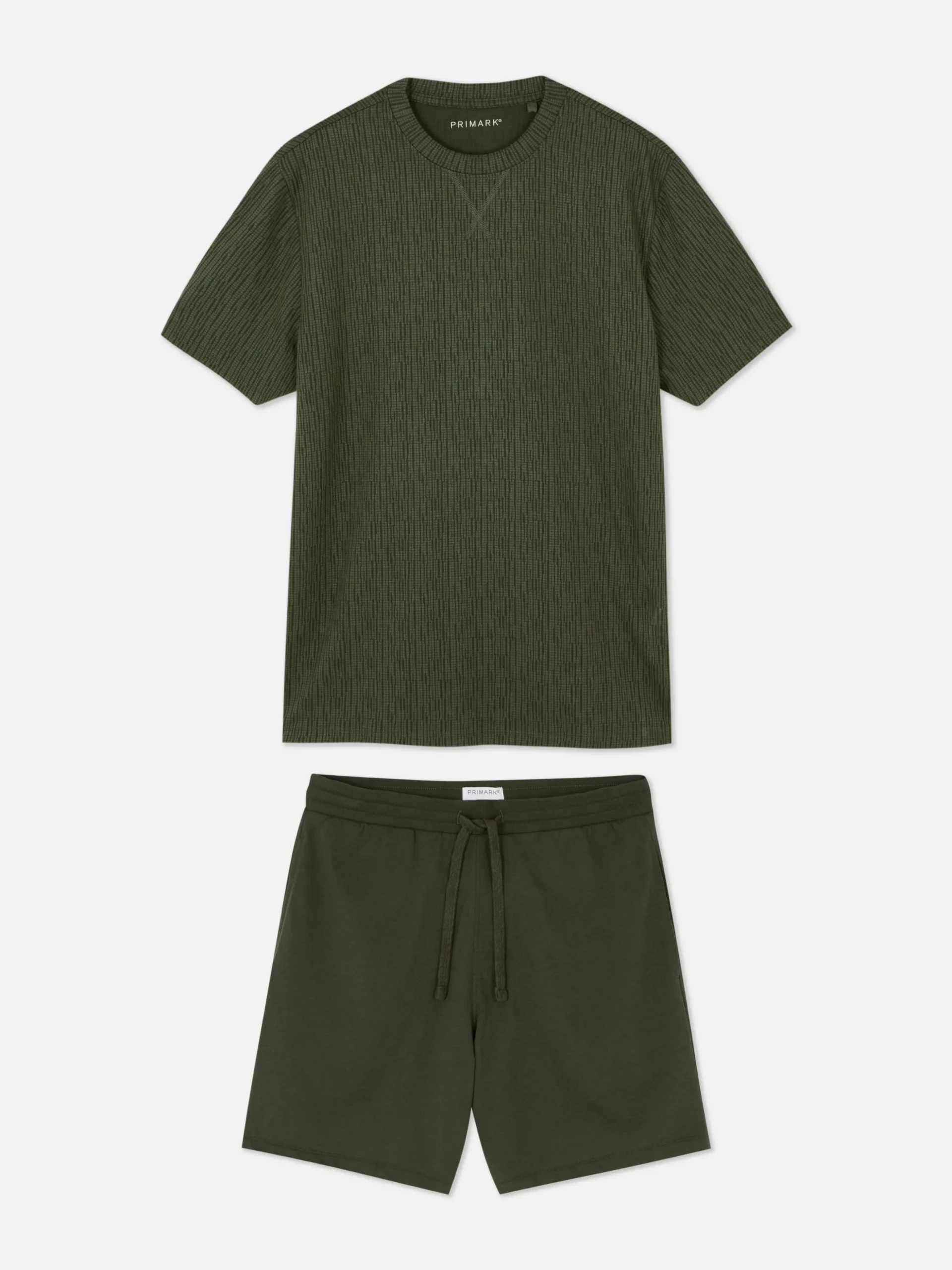 Strukturierter, Kurzer Schlafanzug