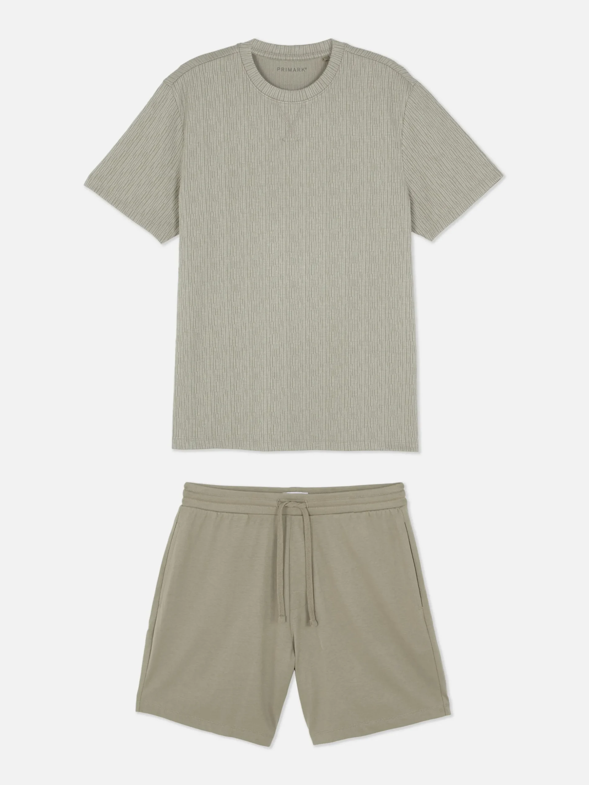 Strukturierter, Kurzer Schlafanzug