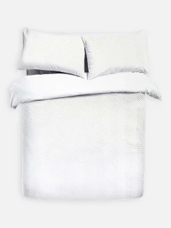 Strukturiertes Wendebettwäscheset, Doppelbett