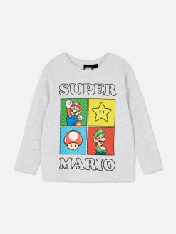 Super Mario Bros. Langärmeliges T-Shirt