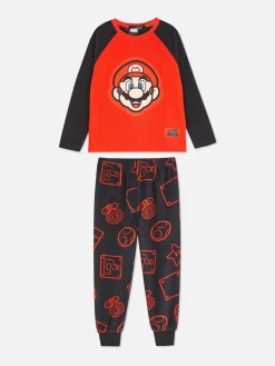 „Super Mario“ Fleece-Schlafanzug
