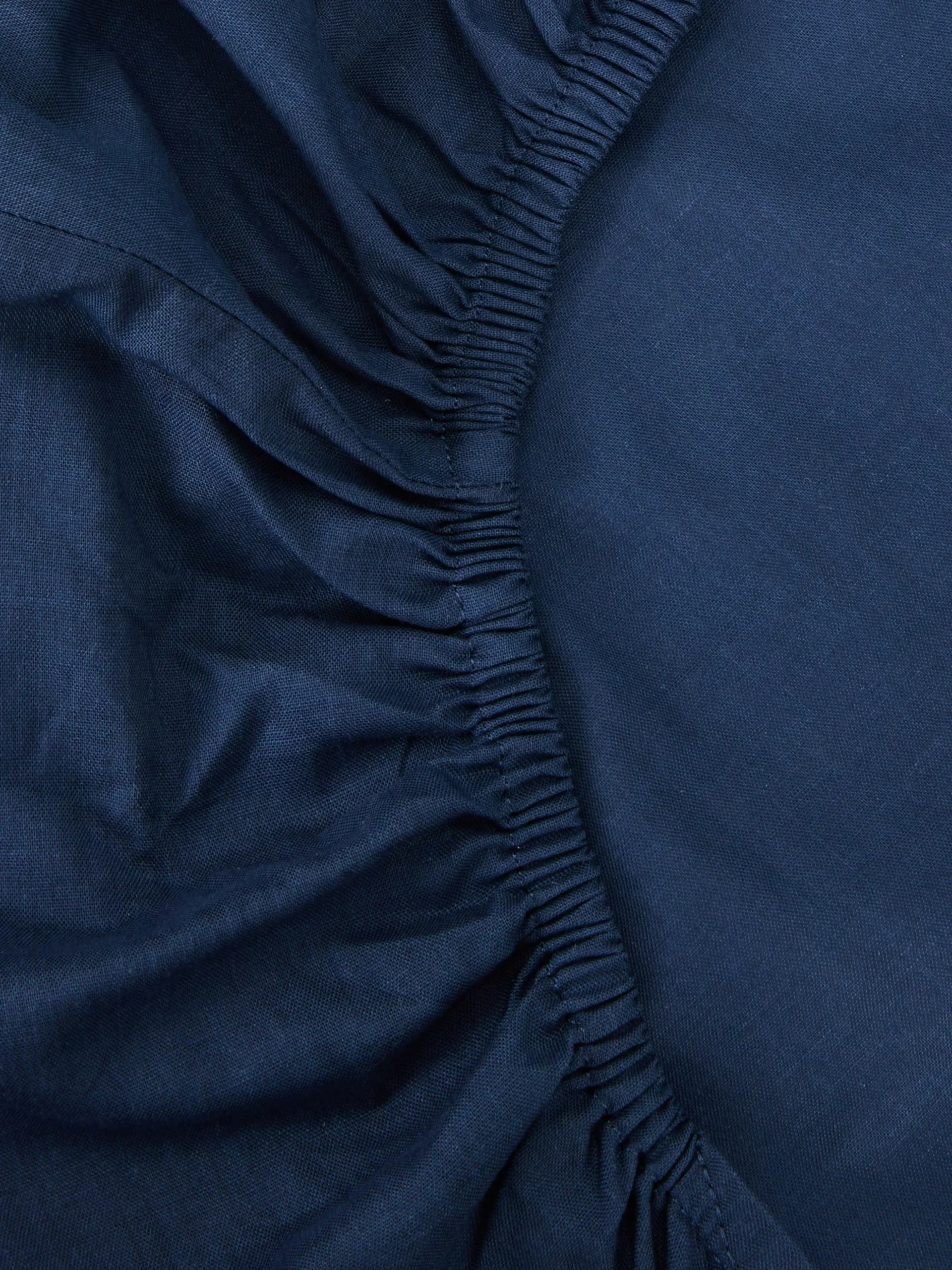 Super-Kingsize-Spannbetttuch Mit Hohem Baumwollanteil