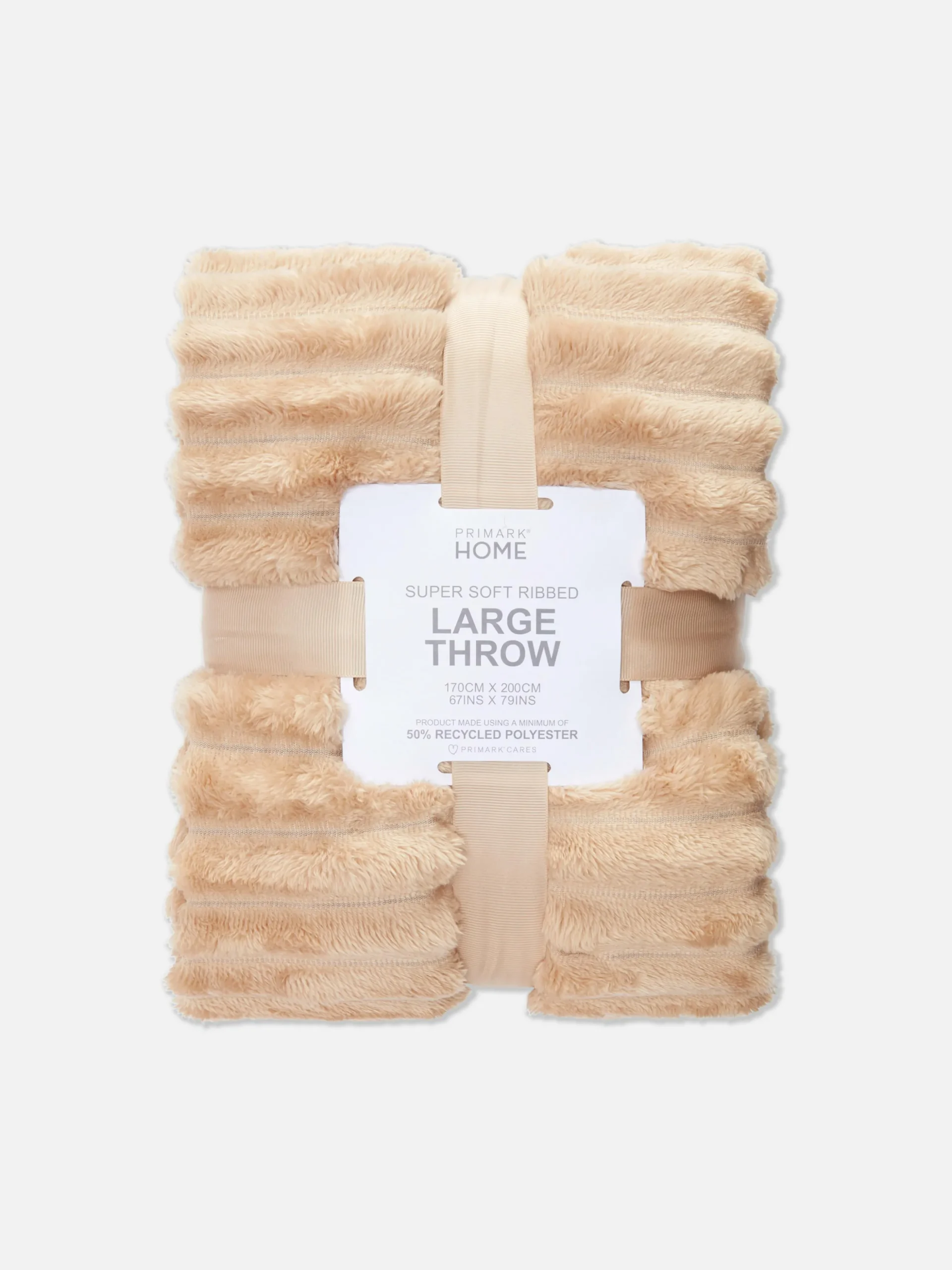 Superweicher, Gerippter Plüschüberwurf