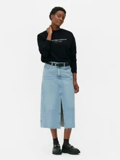 Sweat-Pullover Mit Motiv