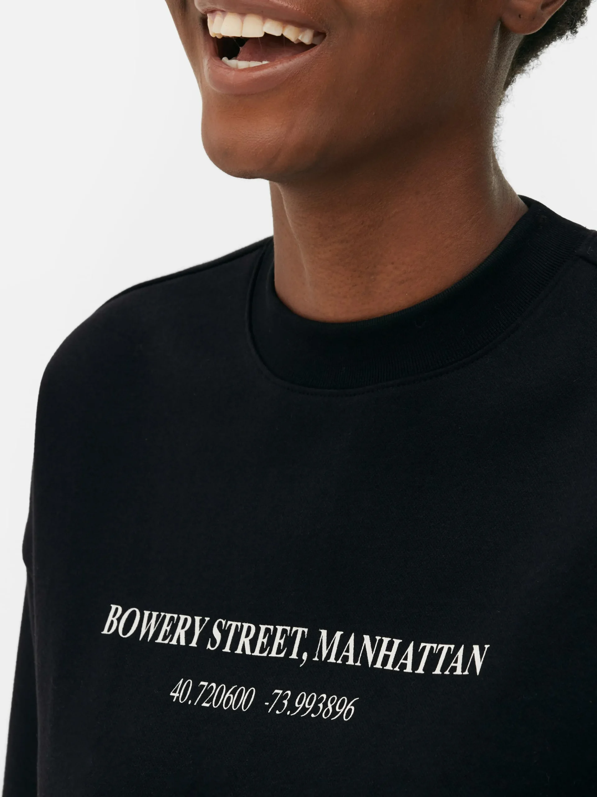 Sweat-Pullover Mit Motiv