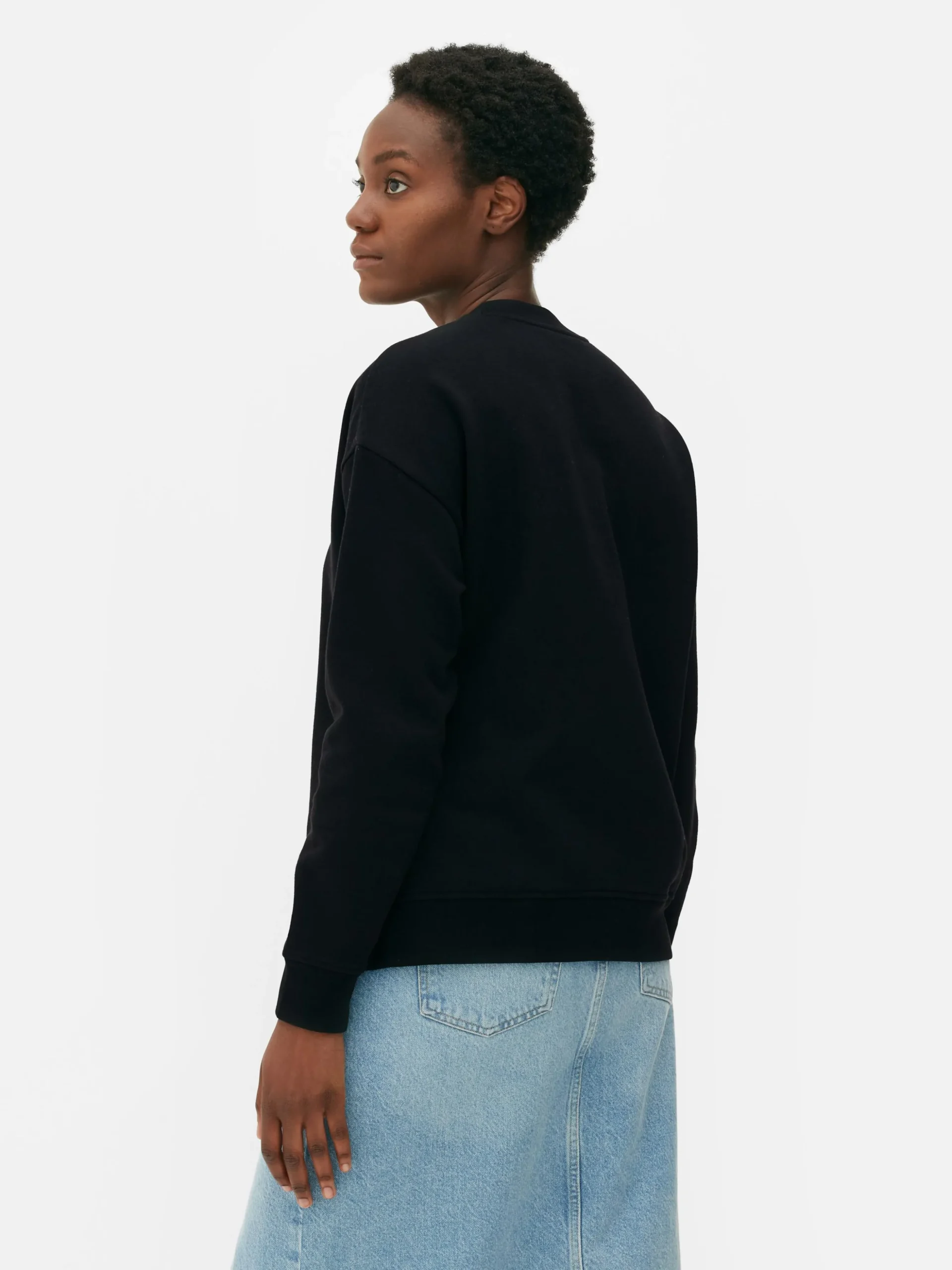 Sweat-Pullover Mit Motiv