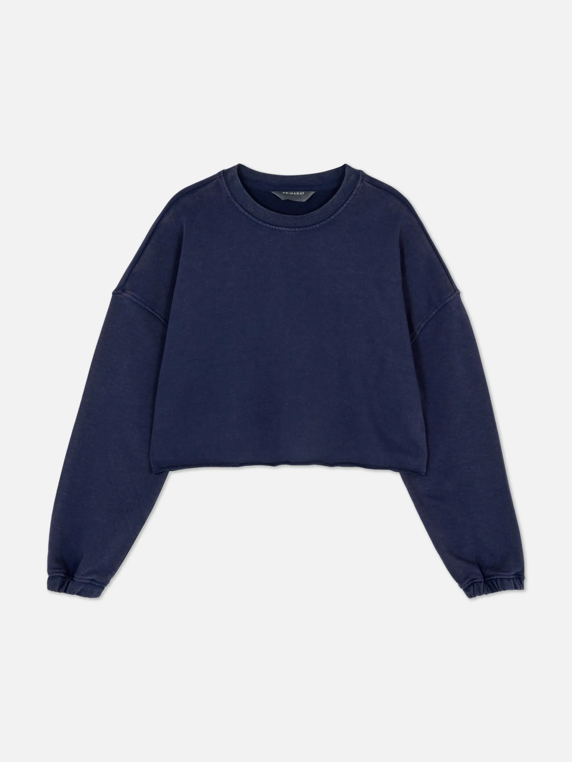 Sweatshirt Mit Ausgefranstem Saum Zum Kombinieren