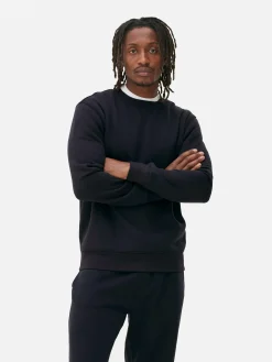 Sweatshirt Mit Rundhalsausschnitt