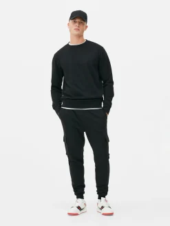 Sweatshirt Mit Rundhalsausschnitt