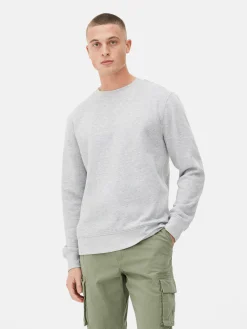 Sweatshirt Mit Rundhalsausschnitt