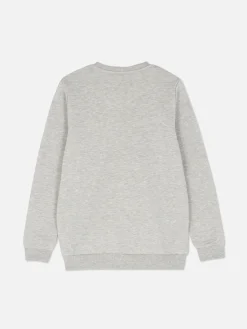 Sweatshirt Mit Rundhalsausschnitt