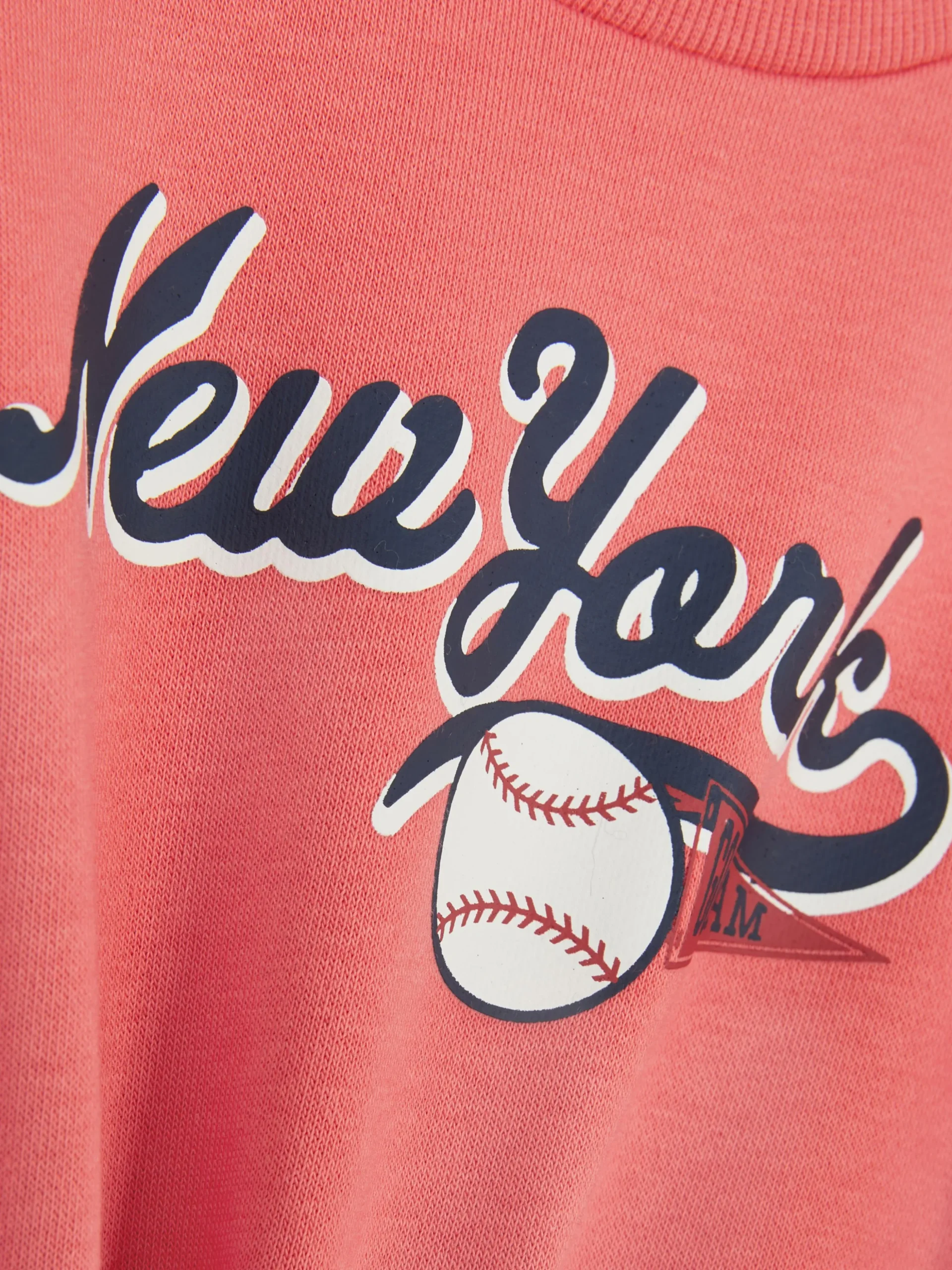 Sweatshirt Mit Rundhalsausschnitt