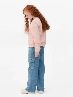 Sweatshirt Mit Rundhalsausschnitt