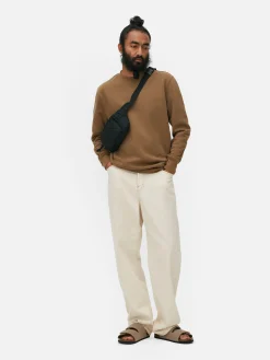 Sweatshirt Mit Rundhalsausschnitt