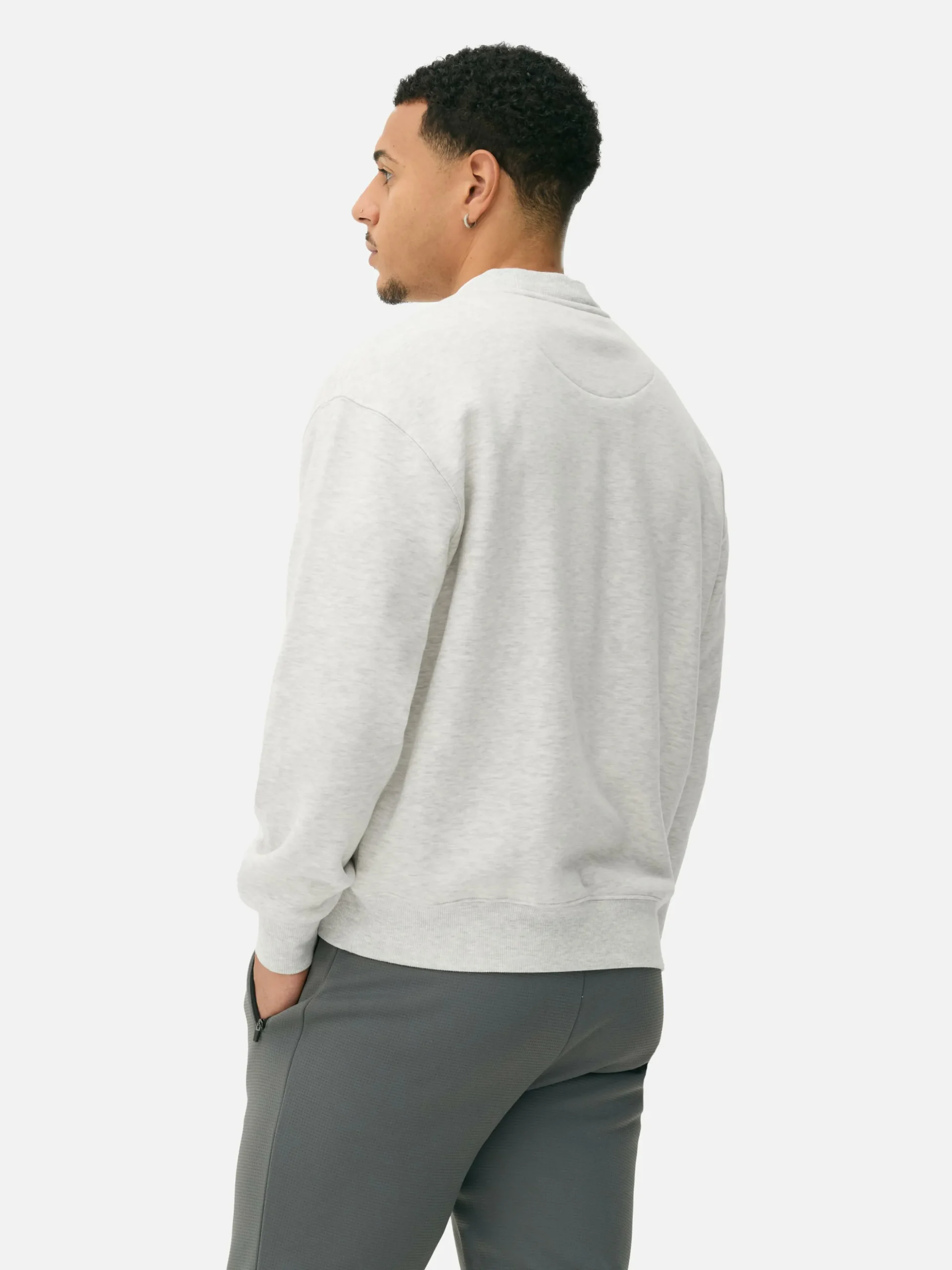 Sweatshirt Mit Rundhalsausschnitt Im Oversized-Look