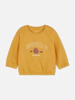 Sweatshirt Mit Rundhalsausschnitt