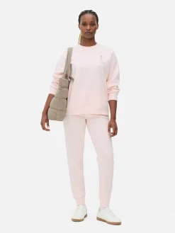 Sweatshirt Mit Slogan Und Rundhalsausschnitt