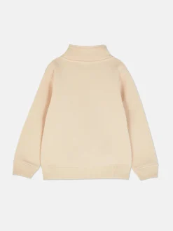 Sweatshirt Mit Trichterkragen Und Reißverschluss