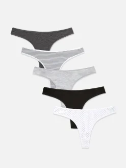 Tangas Für Jeden Tag, 5er-Pack