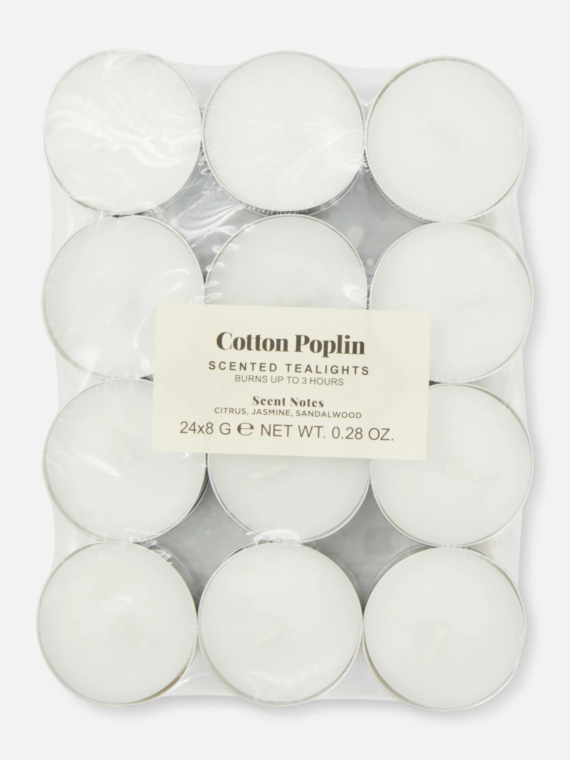 Teelichter, 24er-Pack