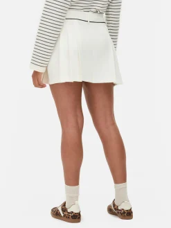 Tennis-Minirock Mit Falten