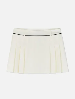 Tennis-Minirock Mit Falten
