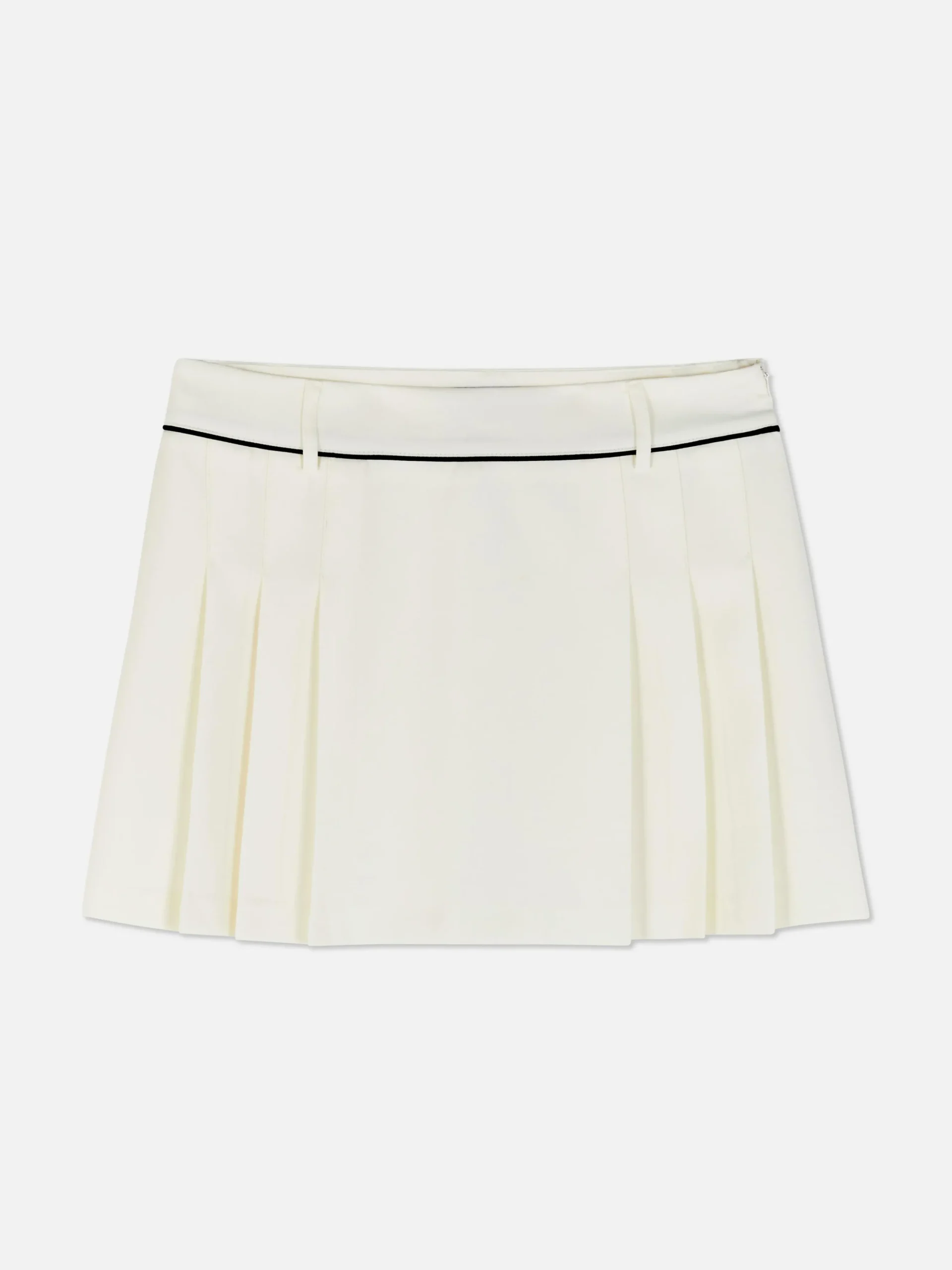 Tennis-Minirock Mit Falten