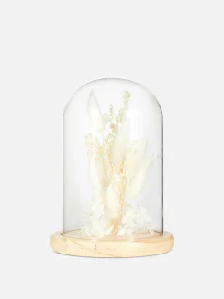 Terrarium Mit Trockenblumen