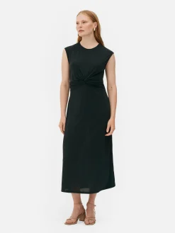 „The Edit“ Jerseykleid Mit Twistdetail